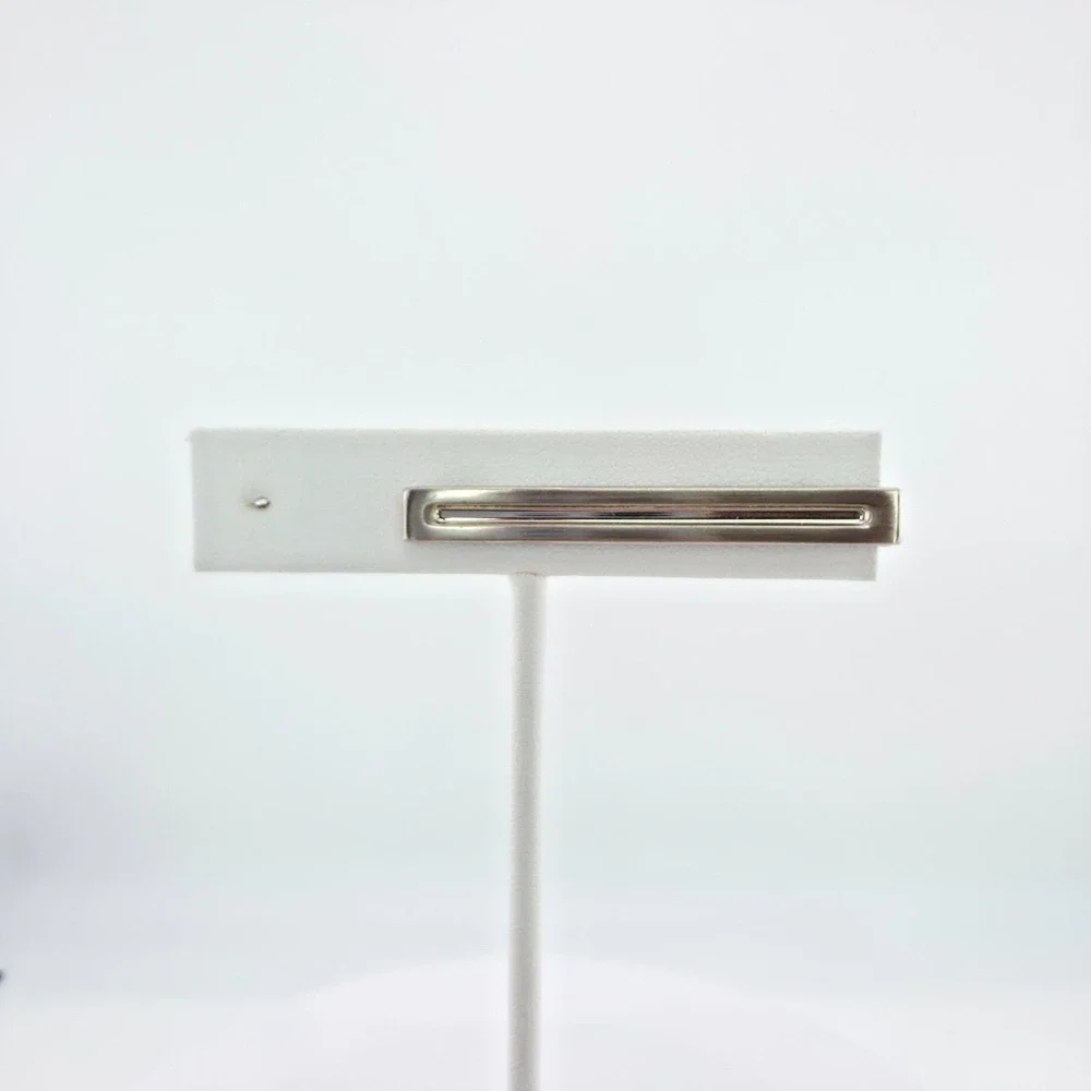 Vintage Tie Clip Tie Bar Tie Clasp Minimalist Classic Silver Tone FREE $HIP!